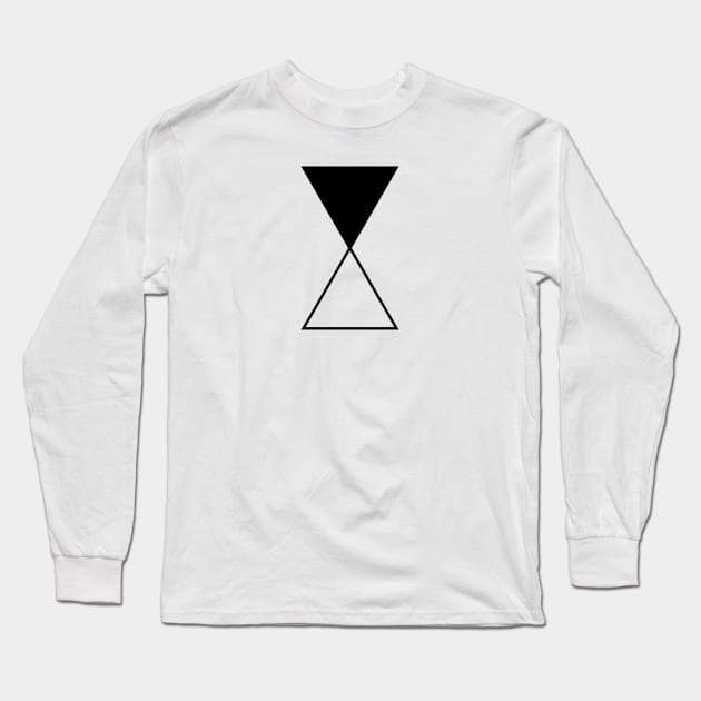 Paragon Hourglass Symbol Long Sleeve T-Shirt by Asanisimasa